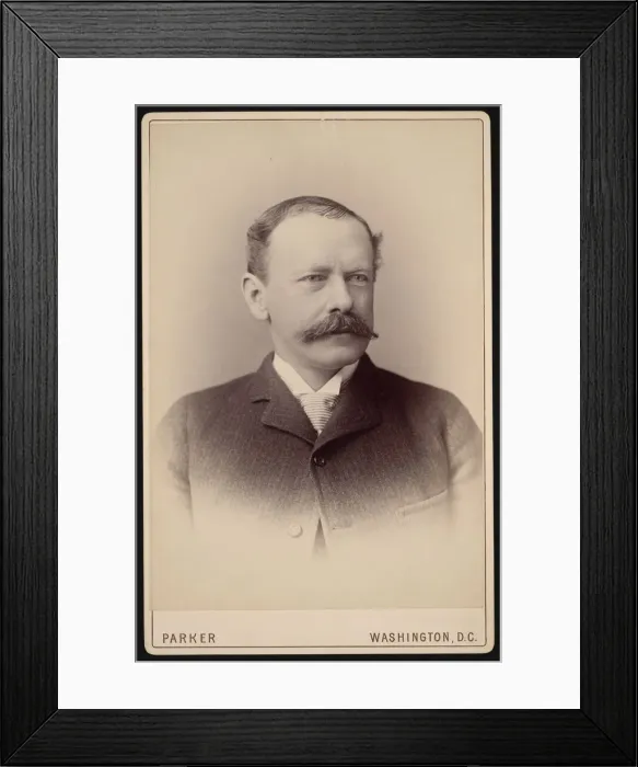 Framed Print : Portrait of Dr. James Milton Flint (1838-1919), Between 1887 and 1904 Framed Print : Portrait of Dr. James Milton Flint (1838-1919), Between 1887 and 1904