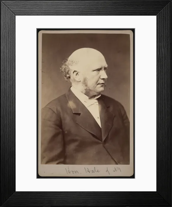 Framed Print : Portrait of Robert Safford Hale (1822-1881), Before 1881 Framed Print : Portrait of Robert Safford Hale (1822-1881), Before 1881
