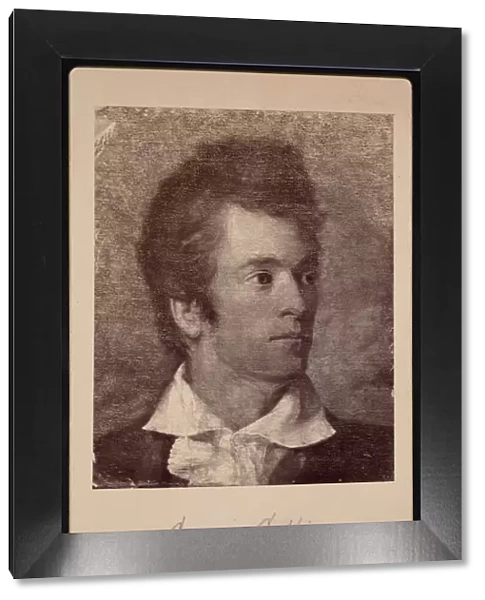 Self-Portrait of George Catlin (1796-1872), 1824. Creator: George Catlin