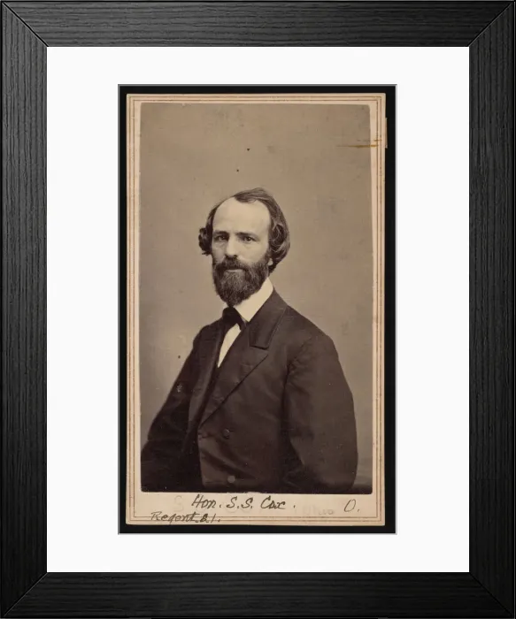 Framed Print : Portrait of Samuel Sullivan Cox (1824-1889), Before 1889 Framed Print : Portrait of Samuel Sullivan Cox (1824-1889), Before 1889