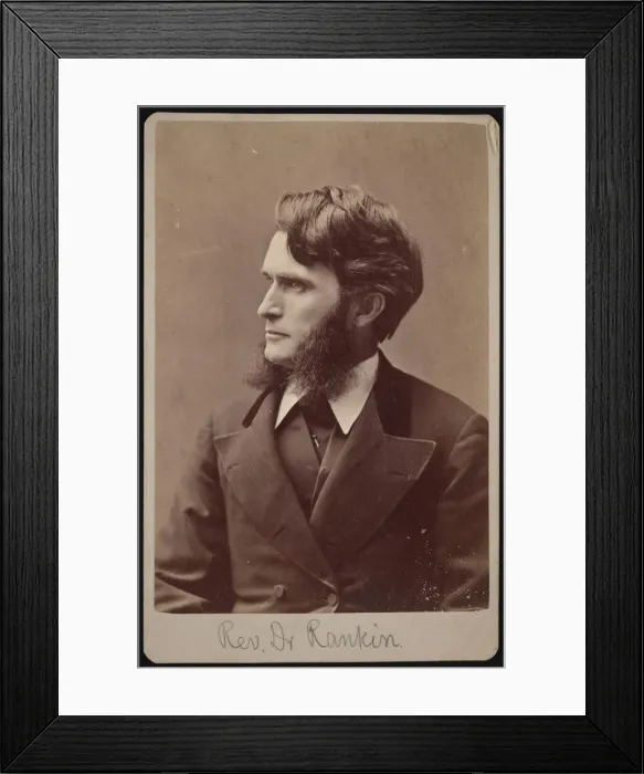 Framed Print : Portrait of Jeremiah Eames Rankin (1828-1904), 1879. Creator: Samuel Montague Fassett Framed Print : Portrait of Jeremiah Eames Rankin (1828-1904), 1879. Creator: Samuel Montague Fassett