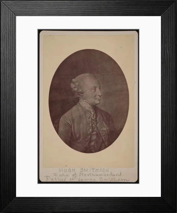 Framed Print : Portrait of Hugh Percy (ne'e Smithson), 1st Duke of Northumberland (1712-1786) Framed Print : Portrait of Hugh Percy (ne'e Smithson), 1st Duke of Northumberland (1712-1786)