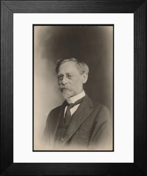 Framed Print : Portrait of Leonhard Stejneger (1851-1943), Circa 1910s. Creator: Charles E Kerfoot Framed Print : Portrait of Leonhard Stejneger (1851-1943), Circa 1910s. Creator: Charles E Kerfoot
