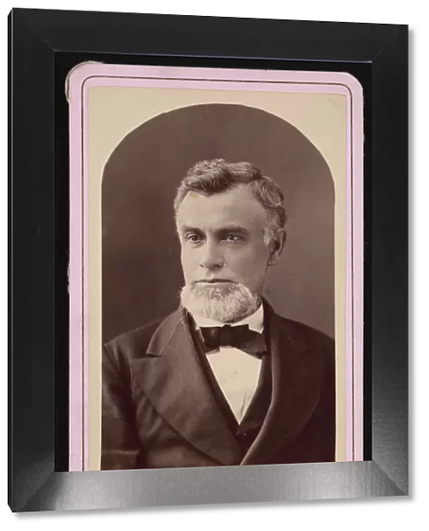 Portrait of James Merrill Safford (1822-1907), 1870s. Creator: Rodney Poole