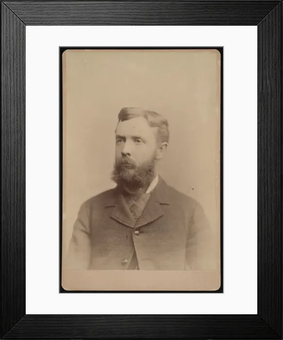 Framed Print : Portrait of David Talbot Day (1859-1925), Between 1882 and 1885. Creator: George W. Davis Framed Print : Portrait of David Talbot Day (1859-1925), Between 1882 and 1885. Creator: George W. Davis