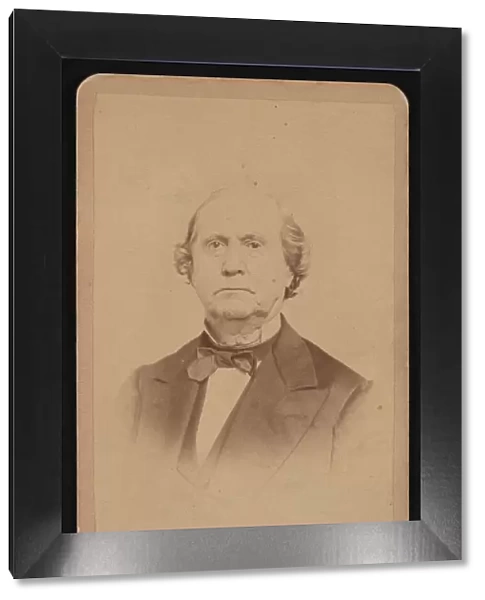 Portrait of Ezra Bartlett French (1810-1880), Before 1880. Creator: Edgar J Pullman