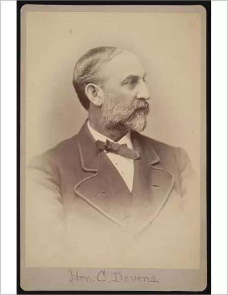 Portrait of Charles Devens (1820-1891), Before 1891. Creator: Samuel Montague Fassett