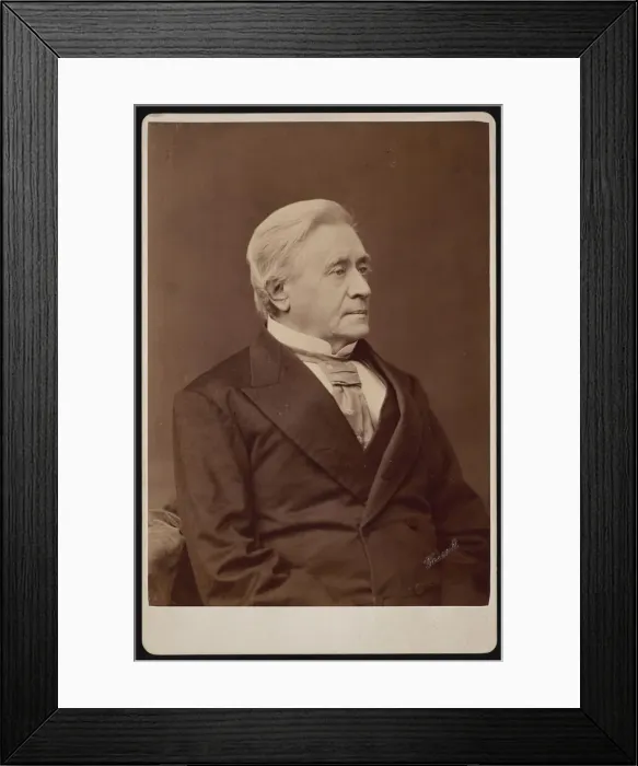 Framed Print : Portrait of Joseph Henry (1797-1878), December 1875. Creator: Samuel Montague Fassett Framed Print : Portrait of Joseph Henry (1797-1878), December 1875. Creator: Samuel Montague Fassett
