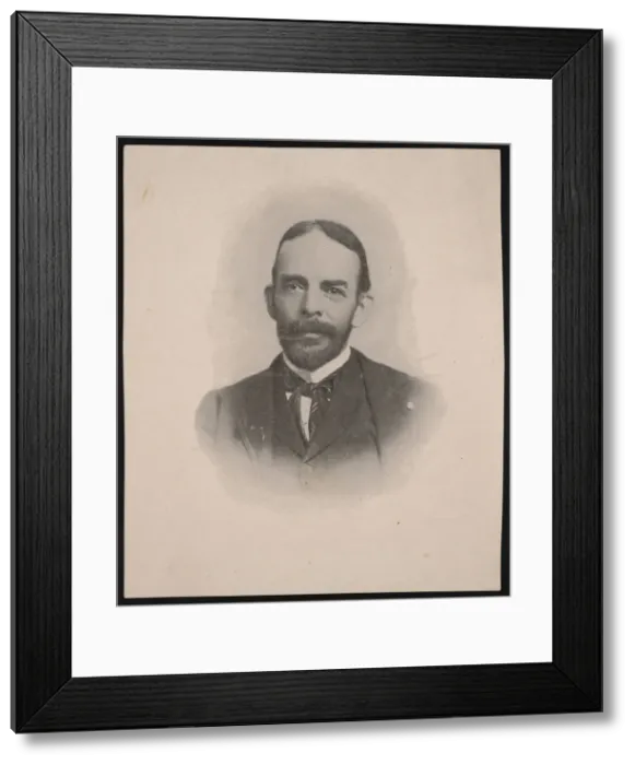 Framed Print : Portrait of George Brown Goode (1851-1896), Before 1896 Framed Print : Portrait of George Brown Goode (1851-1896), Before 1896