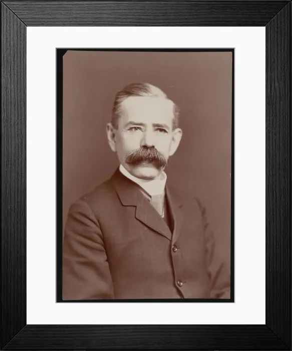 Framed Print : Portrait of Edgar Alexander Mearns (1856-1916), Circa 1900s Framed Print : Portrait of Edgar Alexander Mearns (1856-1916), Circa 1900s