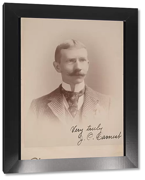 Portrait of J. P. Earnest, Between 1889 and 1897. Creator: Moses P. Rice