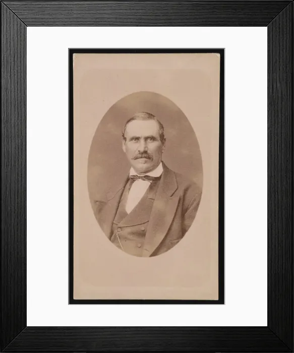 Framed Print : Portrait of N. Citarda, Before 1877. Creator: Unknown Framed Print : Portrait of N. Citarda, Before 1877. Creator: Unknown