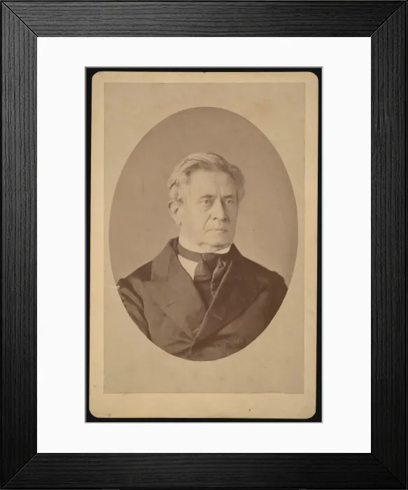 Framed Print : Portrait of Joseph Henry (1797-1878), April 1873. Creator: Thomas William Smillie Framed Print : Portrait of Joseph Henry (1797-1878), April 1873. Creator: Thomas William Smillie
