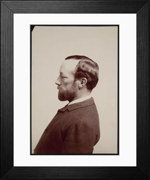 Framed Print : Portrait of Arnold Hague (1840-1917), Before 1900. Creator Framed Print : Portrait of Arnold Hague (1840-1917), Before 1900. Creator