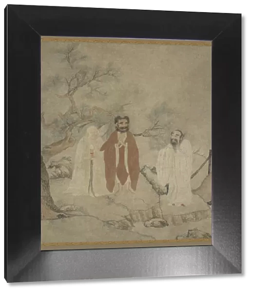 Sakyamuni, Lao Tzu, and Confucius, Ming dynasty, 1368-1644. Creator: Unknown