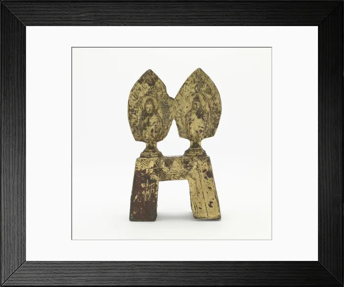 Framed Print : The Buddhas Duobao (Sanskrit Prabhutaratna) and Sakyamuni, Period of Division, 503 Framed Print : The Buddhas Duobao (Sanskrit Prabhutaratna) and Sakyamuni, Period of Division, 503