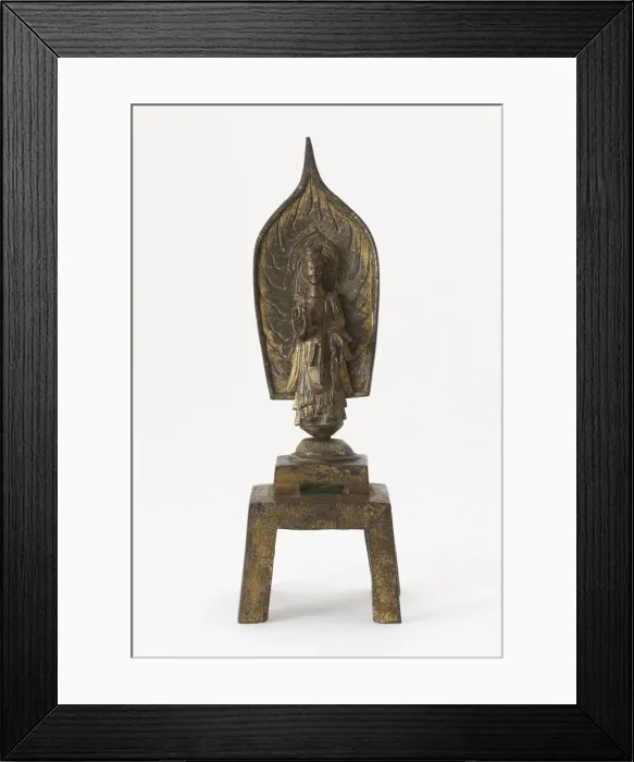 Framed Print : Possibly Bodhisattva Avalokiteshvara (Guanyin), Period of Division, 561. Creator: Unknown Framed Print : Possibly Bodhisattva Avalokiteshvara (Guanyin), Period of Division, 561. Creator: Unknown