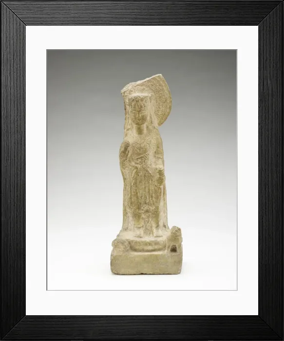 Framed Print : Bodhisattva Avalokiteshvara (Guanyin), Period of Division, 534-550. Creator: Unknown Framed Print : Bodhisattva Avalokiteshvara (Guanyin), Period of Division, 534-550. Creator: Unknown