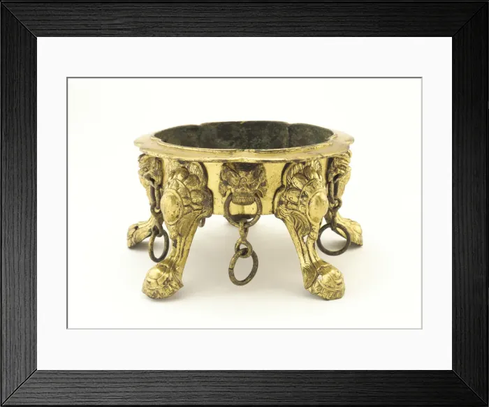 Framed Print : Incense Burner, Tang dynasty, 7th-8th century. Creator: Unknown Framed Print : Incense Burner, Tang dynasty, 7th-8th century. Creator: Unknown
