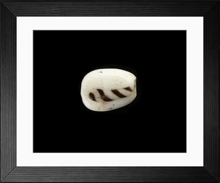 Framed Print : Bead, New Kingdom, 1550-1196 BCE. Creator: Unknown Framed Print : Bead, New Kingdom, 1550-1196 BCE. Creator: Unknown