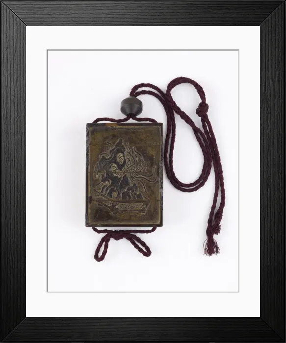 Framed Print : Medicine case (inro), Edo period, 18th-19th century. Creator: Unknown Framed Print : Medicine case (inro), Edo period, 18th-19th century. Creator: Unknown