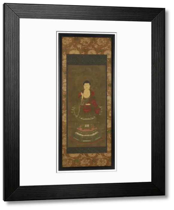 Framed Print : Shakyamuni preaching, Muromachi period, 16th century. Creator: Unknown Framed Print : Shakyamuni preaching, Muromachi period, 16th century. Creator: Unknown