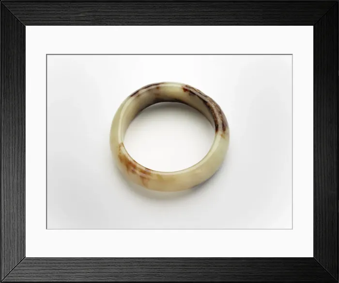 Framed Print : Bracelet, Neolithic period, ca. 5000-2000 BCE. Creator: Unknown Framed Print : Bracelet, Neolithic period, ca. 5000-2000 BCE. Creator: Unknown