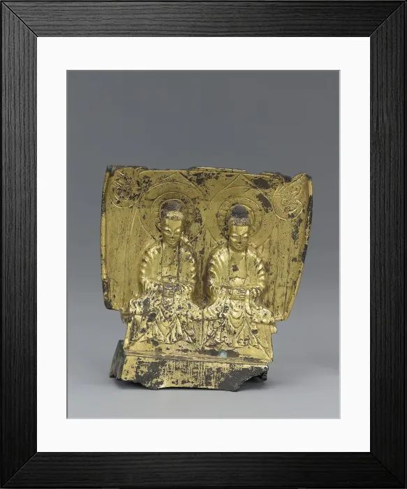 Framed Print : Buddhas of the Past and Present, Northern Wei dynasty, ca. 475-534 C. E Framed Print : Buddhas of the Past and Present, Northern Wei dynasty, ca. 475-534 C. E