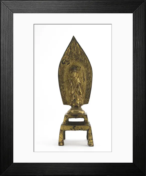 Framed Print : Statuette: Avalokiteshvara (Kuan yin), Period of Division, 520. Creator: Unknown Framed Print : Statuette: Avalokiteshvara (Kuan yin), Period of Division, 520. Creator: Unknown