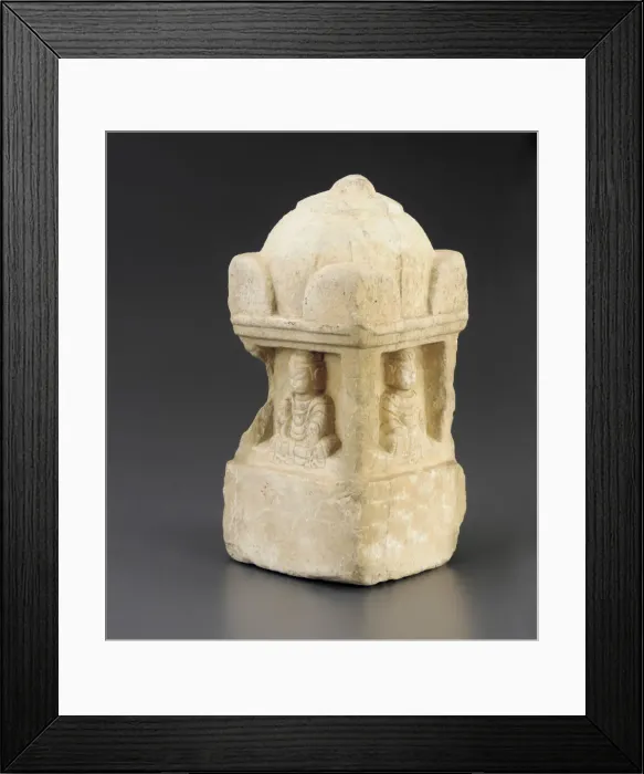 Framed Print : Small stupa, Period of Division, 557-581. Creator: Unknown Framed Print : Small stupa, Period of Division, 557-581. Creator: Unknown