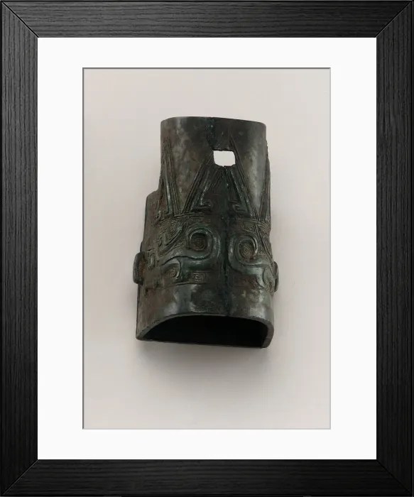 Framed Print : Possible chariot fitting, Shang dynasty, ca. 1600-1050 BCE. Creator: Unknown Framed Print : Possible chariot fitting, Shang dynasty, ca. 1600-1050 BCE. Creator: Unknown
