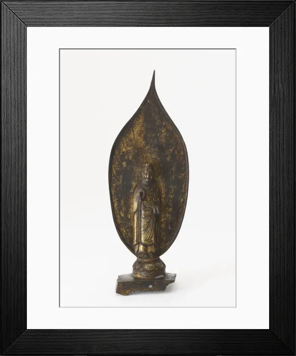 Framed Print : Standing Buddha, Period of Division, ca. 550-577. Creator: Unknown Framed Print : Standing Buddha, Period of Division, ca. 550-577. Creator: Unknown