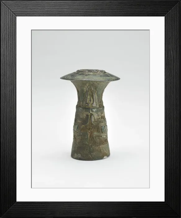 Framed Print : Finial, Western Zhou dynasty, ca. 1050-771 BCE. Creator: Unknown Framed Print : Finial, Western Zhou dynasty, ca. 1050-771 BCE. Creator: Unknown