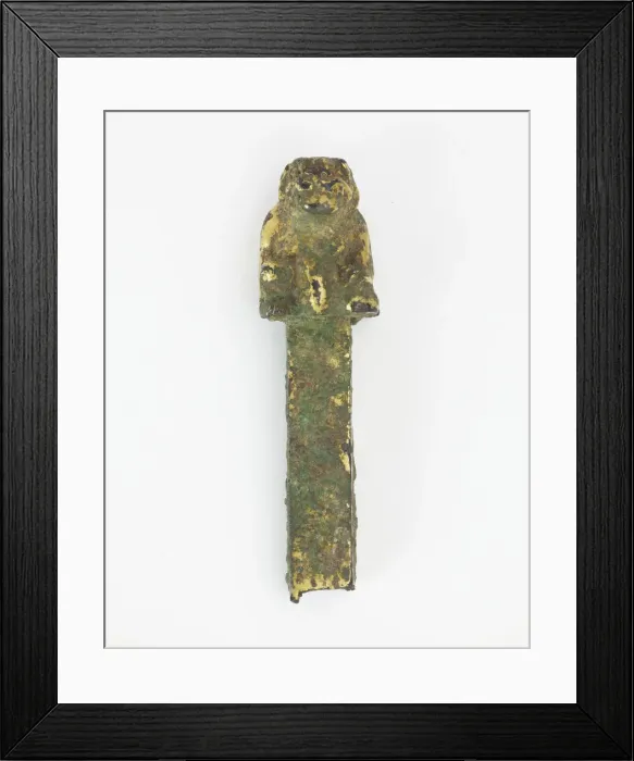Framed Print : Fragment, possibly a pin, Period of Division, 220-589. Creator: Unknown Framed Print : Fragment, possibly a pin, Period of Division, 220-589. Creator: Unknown