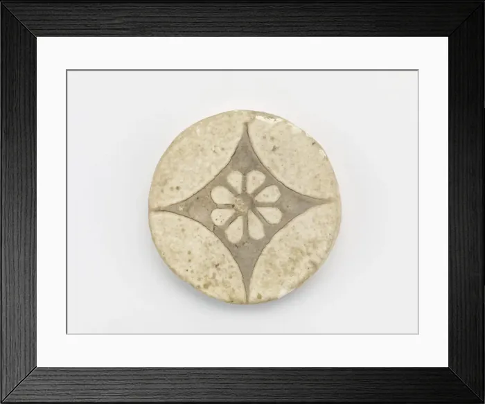 Framed Print : Rosette Disc, New Kingdom, 1186-1155 BCE. Creator: Unknown Framed Print : Rosette Disc, New Kingdom, 1186-1155 BCE. Creator: Unknown