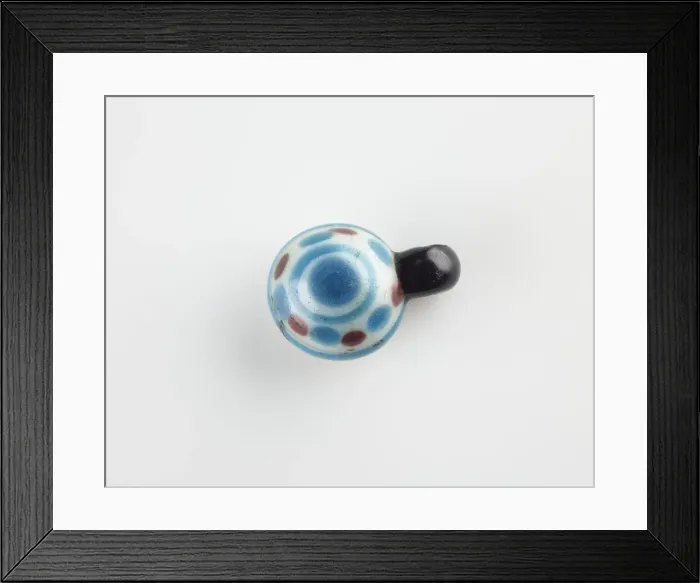 Framed Print : Eye-bead pendant, New Kingdom, 1550-1196 BCE. Creator: Unknown Framed Print : Eye-bead pendant, New Kingdom, 1550-1196 BCE. Creator: Unknown