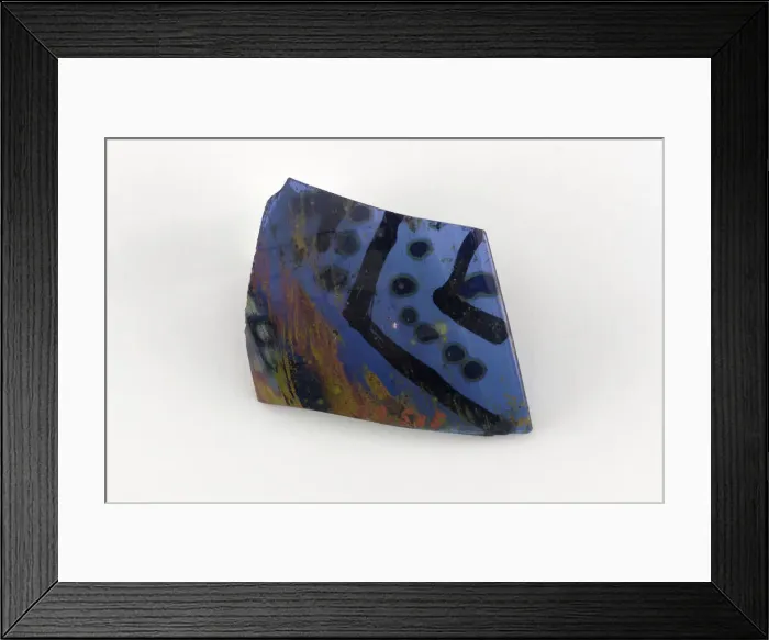 Framed Print : Fragment of a vessel, 8th-9th century. Creator: Unknown