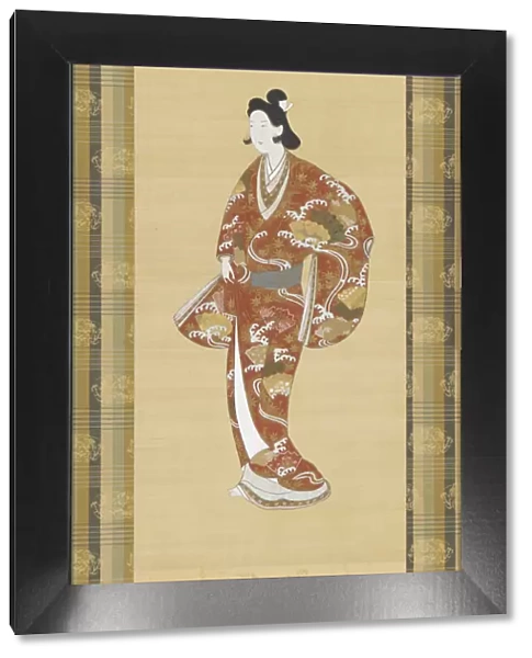 Courtesan, Edo period, 1661-1673. Creator: Unknown