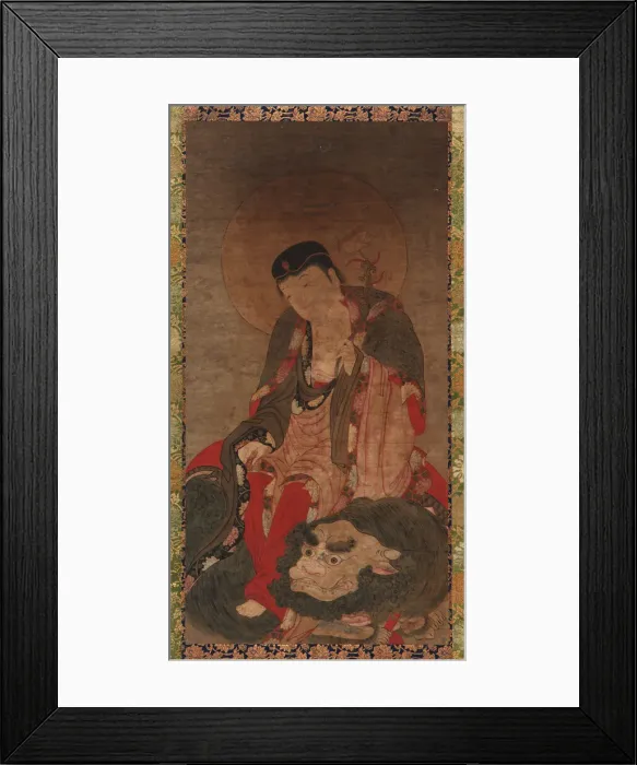 Framed Print : Manjusri, Yuan or Ming dynasty, 1279-1644. Creator: Unknown Framed Print : Manjusri, Yuan or Ming dynasty, 1279-1644. Creator: Unknown