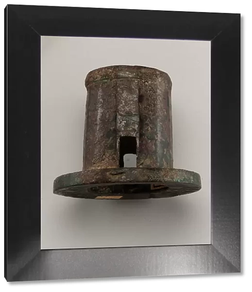 Chariot fitting: axle cap, Zhou dynasty, 1050-221 BCE. Creator: Unknown