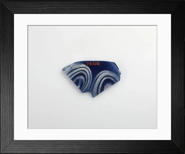 Framed Print : Fragment of a dish, 1st century BCE. Creator: Unknown Framed Print : Fragment of a dish, 1st century BCE. Creator: Unknown