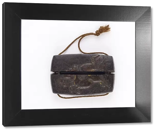 Medicine case (inro), Edo period, 1615-1868. Creator: Unknown