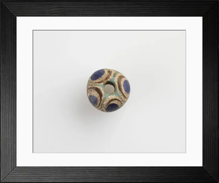 Framed Print : Bead, Late Period, 6th-5th century BCE. Creator: Unknown Framed Print : Bead, Late Period, 6th-5th century BCE. Creator: Unknown