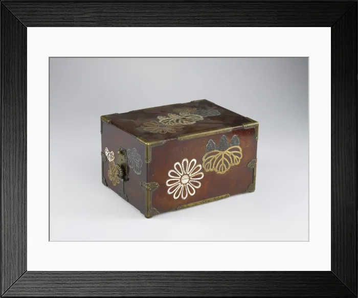 Framed Print : Box, Edo period, 18th or 19th century. Creator: Unknown Framed Print : Box, Edo period, 18th or 19th century. Creator: Unknown