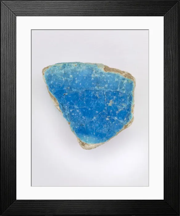Framed Print : Ceramic (fragment), Possibly Late Period, 712-332 BCE. Creator: Unknown Framed Print : Ceramic (fragment), Possibly Late Period, 712-332 BCE. Creator: Unknown
