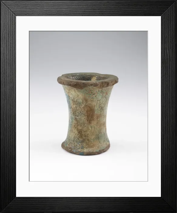 Framed Print : Vase, Possibly Late Period, 712-332 BCE. Creator: Unknown