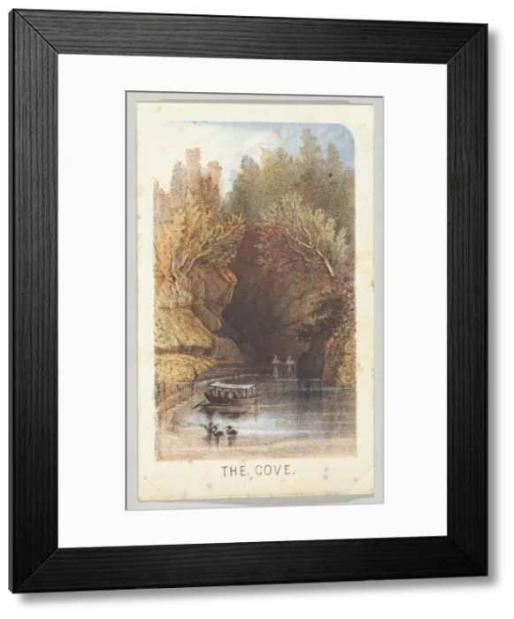 Framed Print : The Cove, from the series, Views in Central Park, New York, Part 3, 1864 Framed Print : The Cove, from the series, Views in Central Park, New York, Part 3, 1864