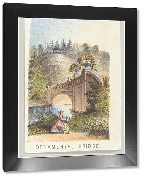 Ornamental Bridge, from the series, Views in Central Park, New York, Part 2, 1864