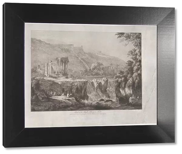 View of the Temple of the Tiburtine Sibyl, 1809. Creator: Jean-Jacques de Boissieu