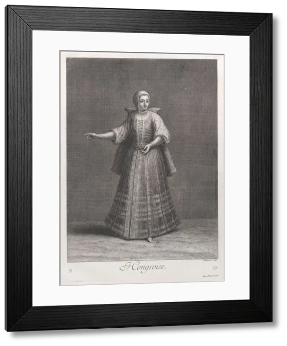 Framed Print : Hongroise, 1714-15. Creator: Unknown Framed Print : Hongroise, 1714-15. Creator: Unknown
